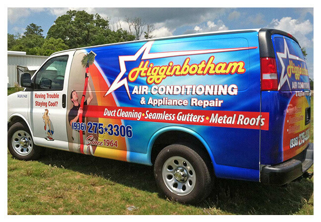 Higginbotham AC Team Van